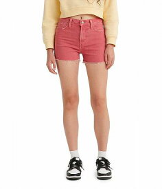 送料無料 リーバイス Levi&#039;s(R) Womens レディース 女性用 ファッション ショートパンツ 短パン High-Rise Shorts - Soft Clean Baroque Rose Raw Hem