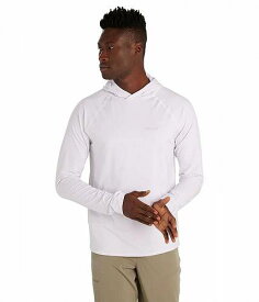 送料無料 マーモット Marmot メンズ 男性用 ファッション アクティブシャツ Marmot Windridge Hoody Performance Shirt - White