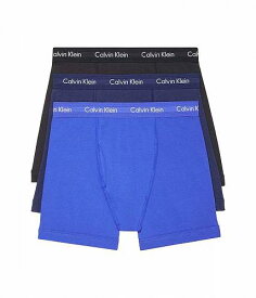 送料無料 カルバンクライン Calvin Klein Underwear メンズ 男性用 ファッション 下着 Cotton Stretch Boxer Brief 3-Pack - Black 1