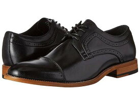送料無料 ステーシーアダムス Stacy Adams メンズ 男性用 シューズ 靴 オックスフォード 紳士靴 通勤靴 Dickinson Cap Toe Oxford - Black