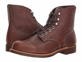 送料無料 レッドウィングヘリテイジ Red Wing Heritage メンズ 男性用 シューズ 靴 ブーツ レースアップ 編み上げ 6&quot; Iron Ranger Lug - Amber Harness