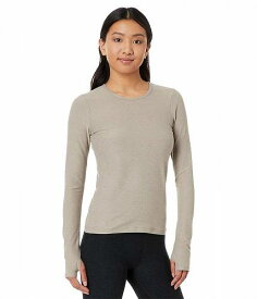 送料無料 ビヨンドヨガ Beyond Yoga レディース 女性用 ファッション アクティブシャツ Spacedye Classic Crew Pullover - Birch Heather