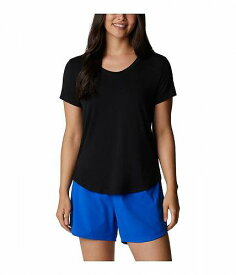送料無料 コロンビア Columbia レディース 女性用 ファッション アクティブシャツ Slack Water(TM) Knit Tee II - Black