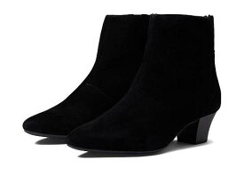 送料無料 クラークス Clarks レディース 女性用 シューズ 靴 ブーツ アンクル ショートブーツ Teresa Boot - Black Suede