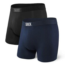 送料無料 サックスアンダーウエアー SAXX UNDERWEAR メンズ 男性用 ファッション 下着 Ultra 2-Pack - Black/Navy