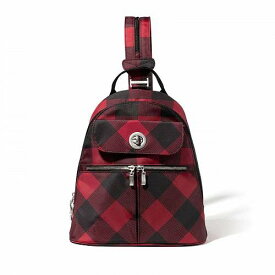 送料無料 バッガリーニ Baggallini レディース 女性用 バッグ 鞄 バックパック リュック Naples Convertible Backpack - Red Buffalo Plaid