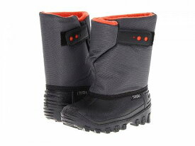 送料無料 ツンドラ Tundra Boots Kids 男の子用 キッズシューズ 子供靴 ブーツ スノーブーツ Teddy 4 (Toddler/Little Kid) - Black/Charcoal/Orange