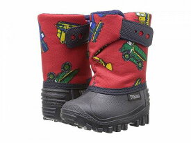 送料無料 ツンドラ Tundra Boots Kids 男の子用 キッズシューズ 子供靴 ブーツ スノーブーツ Teddy 4 (Toddler/Little Kid) - Navy/Red Truck