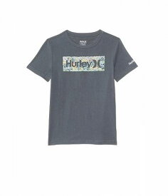 送料無料 ハーレー Hurley Kids 男の子用 ファッション 子供服 Tシャツ Seascape One &amp; Only Graphic T-Shirt (Big Kid) - Shadow Black