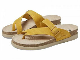 送料無料 メフィスト Mephisto レディース 女性用 シューズ 靴 サンダル Helen - Yellow Suede