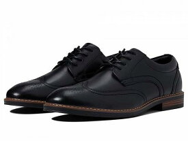 送料無料 ナンブッシュ Nunn Bush メンズ 男性用 シューズ 靴 オックスフォード 紳士靴 通勤靴 Centro Flex Wing Tip Oxford - Black