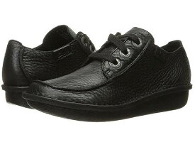 送料無料 クラークス Clarks レディース 女性用 シューズ 靴 オックスフォード ビジネスシューズ 通勤靴 Funny Dream - Black Leather