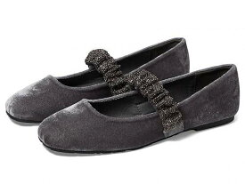 送料無料 ケネスコール Kenneth Cole Reaction レディース 女性用 シューズ 靴 フラット Elema Jewel - Dark Grey Velvet