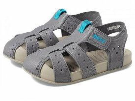 送料無料 リーフ Reef Kids 男の子用 キッズシューズ 子供靴 サンダル Kids Water Beachy (Little Kid/Big Kid) - Oak/Grey/Aqua