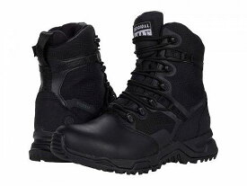 送料無料 オリジナルスワット Original S.W.A.T. シューズ 靴 ブーツ ワークブーツ Alpha Fury 8&quot; Side Zip Leather Toe Waterproof - Black