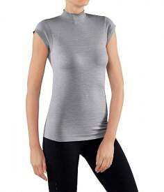 送料無料 ファルケ Falke レディース 女性用 ファッション Tシャツ ESS Sport Speed T-Shirt - Grey Heather