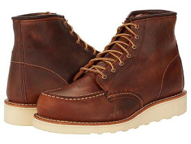 送料無料 レッドウィングヘリテイジ Red Wing Heritage レディース 女性用 シューズ 靴 ブーツ レースアップ 編み上げ 6&quot; Classic Moc - Copper Rough Tough