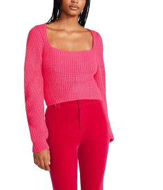 送料無料 スティーブマデン Steve Madden レディース 女性用 ファッション セーター Kia Sweater - Pink Glo