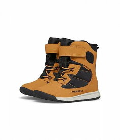 送料無料 メレル Merrell Kids キッズ 子供用 キッズシューズ 子供靴 ブーツ スノーブーツ Snow Bank Waterproof (Toddler) - Wheat/Black