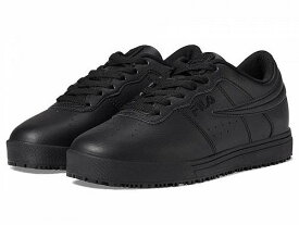 送料無料 フィラ Fila レディース 女性用 シューズ 靴 スニーカー 運動靴 Vulc 13 Low Slip Resistant - Black