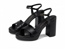 送料無料 スチュアートワイツマン Stuart Weitzman レディース 女性用 シューズ 靴 ヒール Dayna Platform Sandal - Black