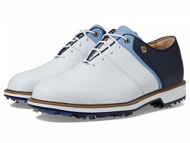 送料無料 フットジョイ FootJoy メンズ 男性用 シューズ 靴 スニーカー 運動靴 Premiere Series - Packard Golf Shoes - White/Light Blue/Navy