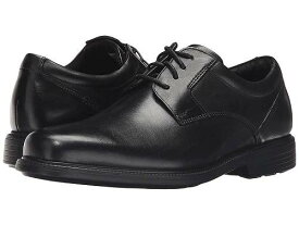 送料無料 ロックポート Rockport メンズ 男性用 シューズ 靴 オックスフォード 紳士靴 通勤靴 Charles Road Plain Toe Oxford - Black Leather