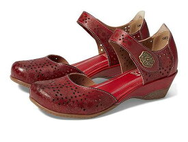 送料無料 ラーティスト L&#039;Artiste by Spring Step レディース 女性用 シューズ 靴 クロッグ Americana - Red