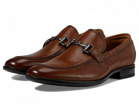送料無料 フローシャイム Florsheim メンズ 男性用 シューズ 靴 オックスフォード 紳士靴 通勤靴 Zaffiro Moc Toe Bit Loafers - Cognac