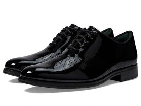 送料無料 コールハーン Cole Haan メンズ 男性用 シューズ 靴 オックスフォード 紳士靴 通勤靴 Washington Grand Laser Wing Oxford - Black Patent
