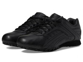 送料無料 フィラ Fila レディース 女性用 シューズ 靴 スニーカー 運動靴 Memory Elleray 5 Slip Resistant - Black/Black/Black