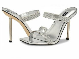 送料無料 ナインウエスト Nine West レディース 女性用 シューズ 靴 ヒール Yogirl - Silver Shimmer