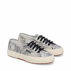 送料無料 スペルガ Superga レディース 女性用 シューズ 靴 スニーカー 運動靴 2750 cotton denim destroyed - White Black Beige Gardenia