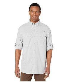 送料無料 コロンビア Columbia メンズ 男性用 ファッション ボタンシャツ Low Drag Offshore(TM) Long Sleeve Shirt - Cool Grey/White