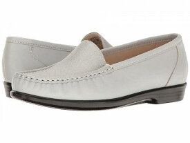 送料無料 サス SAS レディース 女性用 シューズ 靴 ローファー ボートシューズ Simplify Comfort Loafer - Silver Cloud
