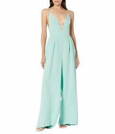 送料無料 フリーピープル Free People レディース 女性用 ファッション ジャンプスーツ つなぎ セット Emma Jumpsuit - Pastel Jade