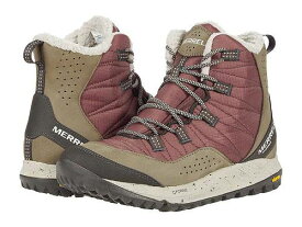 送料無料 メレル Merrell レディース 女性用 シューズ 靴 ブーツ スノーブーツ Antora Sneaker Boot - Marron