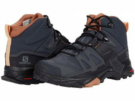 送料無料 サロモン Salomon レディース 女性用 シューズ 靴 ブーツ ハイキング トレッキング X Ultra 4 Mid GTX(R) - Ebony/Mocha Mousse/Almond Cream