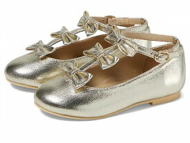 送料無料 Janie and Jack 女の子用 キッズシューズ 子供靴 オックスフォード 幼児用 Crackle Bow Flats (Toddler/Little Kid/Big Kid) - Multicolor