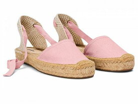 送料無料 ソルドス Soludos レディース 女性用 シューズ 靴 フラット Lauren Lace Up Espadrille - Quartz Pink