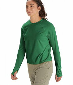 送料無料 マーモット Marmot レディース 女性用 ファッション アクティブシャツ Windridge Long Sleeve Performance Shirt - Clover