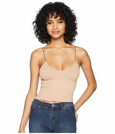 送料無料 フリーピープル Free People レディース 女性用 ファッション 下着 キャミソール Seamless Skinny Strap Crop Cami - Natural