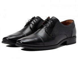 送料無料 フローシャイム Florsheim メンズ 男性用 シューズ 靴 オックスフォード 紳士靴 通勤靴 Jackson Cap Toe Oxford - Black