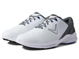 送料無料 キャラウェイ Callaway メンズ 男性用 シューズ 靴 スニーカー 運動靴 Monterey SL Golf Shoes - White/Grey