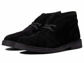 送料無料 クラークス Clarks メンズ 男性用 シューズ 靴 ブーツ チャッカブーツ Desert Boot Evo - Black Suede