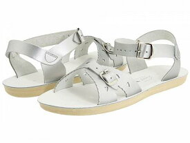 送料無料 Salt Water Sandal by Hoy Shoes 女の子用 キッズシューズ 子供靴 サンダル Sun-San - Sweetheart (Toddler/Little Kid) - Silver