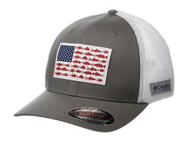 送料無料 コロンビア Columbia ファッション雑貨 小物 帽子 タッカーハット PFG Mesh(TM) Fish Flag Ball Cap - Titanium/White