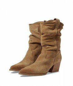 送料無料 スティーブマデン Steve Madden レディース 女性用 シューズ 靴 ブーツ アンクル ショートブーツ Taos - Tan Suede