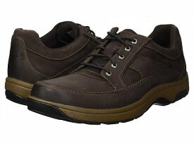 送料無料 ダナム Dunham メンズ 男性用 シューズ 靴 オックスフォード 紳士靴 通勤靴 Midland Oxford Waterproof - Brown Nubuck