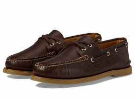 送料無料 スペリー Sperry メンズ 男性用 シューズ 靴 スニーカー 運動靴 Gold Authentic Original 2-Eye Seasonal - Brown Leather